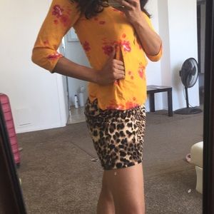 Perfect leopard print skirt